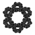 BLACK SCRUNCHIES