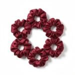 MAROON SCRUNCIES
